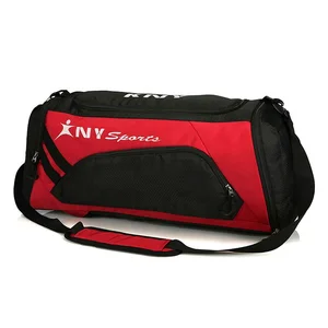 Customized Sports Gym Duffel Bags Travel Weekender Bag Shoes Compartment Carry-on Luggage Gym Bag For Men Waterproof