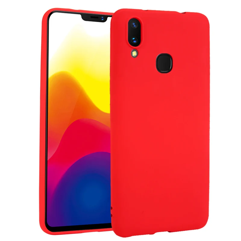 Rubber Silicone Case for VIVO X21 Anti-Scratch Shockproof