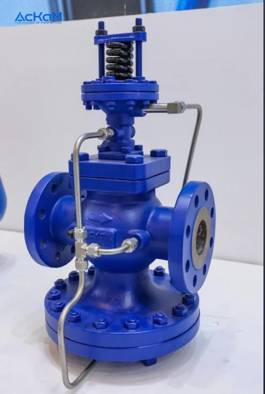 High Sensitivity Manual Pilot Membrane Flanged Relief Valve Hot Sale Steam Pressure Reducing Valve for General Application