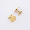 Gold Round 16*16mm 1prs