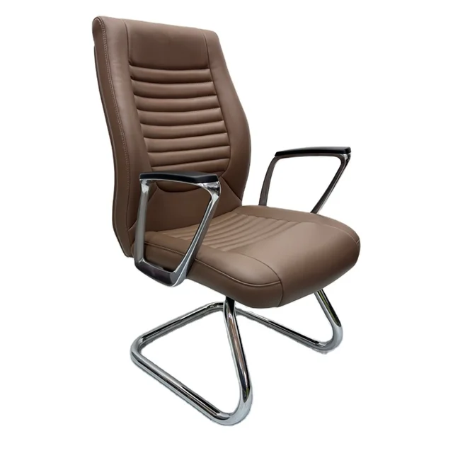 2024 High-grade office chair beautiful lines office chair aluminum armrest for office