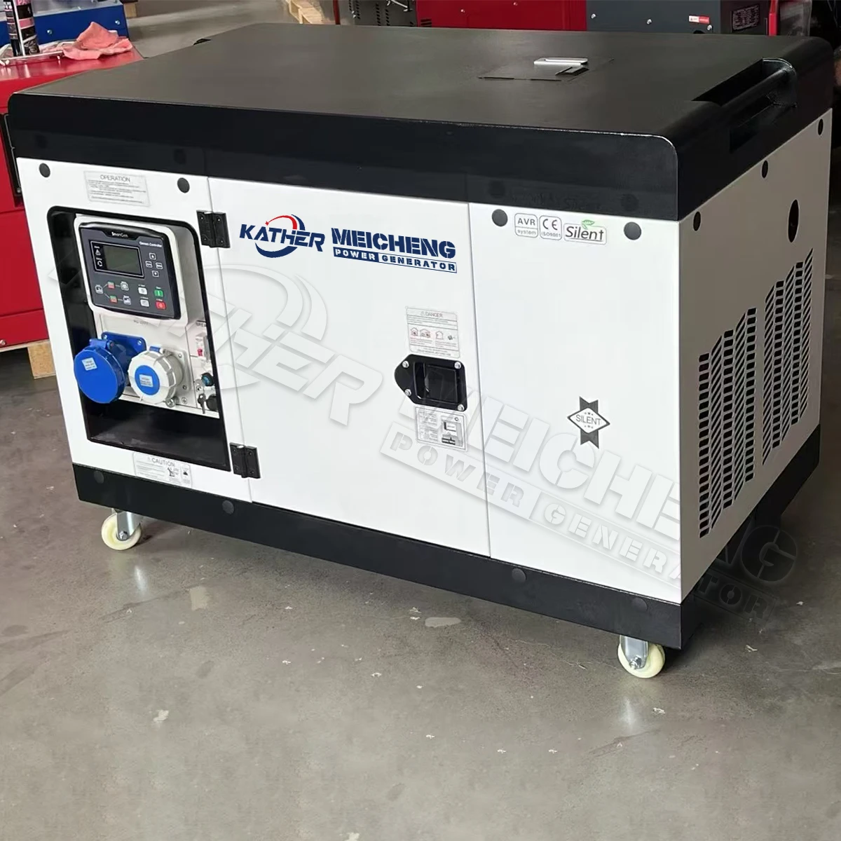 Diesel Generator 15kw 20kw 25kva 30kva 50kva 80kw 100KW 200kw 400kw Silent Diesel Generators Durable High Power Diesel Generator