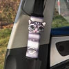 Protector de hombro con diseño de gato de ojos grandes A
