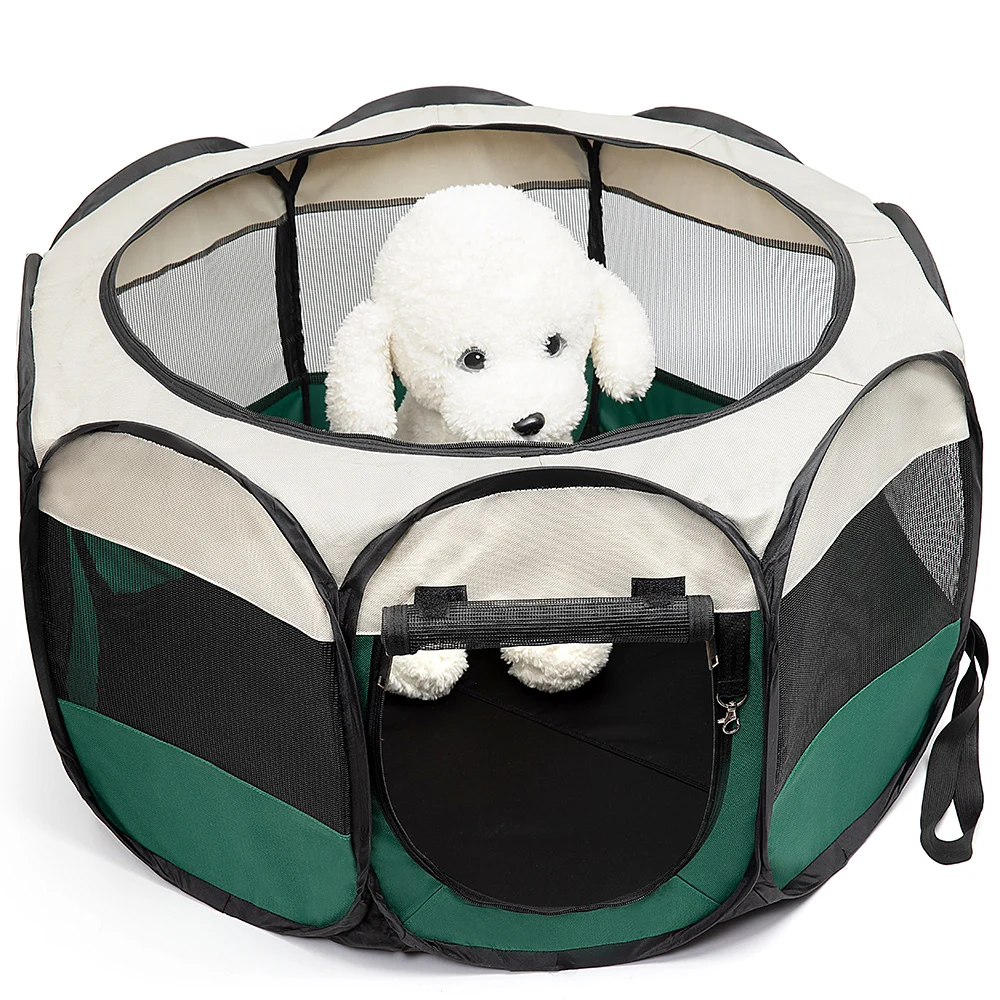 Outer Door Travel Camping Use Pet Playpen Foldable Pet Camping Tent House