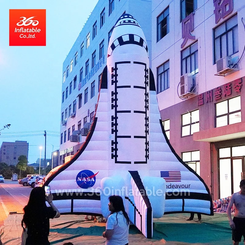 Giant Inflatables Space Shuttle Advertising Custom Inflatable Big Inflatable Rocket