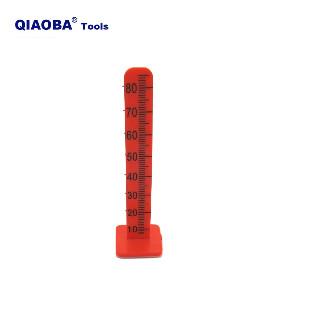 QIAOBA Self Adhesive Floors Level Peg for Setting of Height of Moulded Subfloors