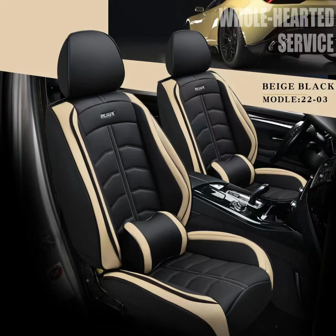 Waterproof Pu Leather Car Seat Covers Luxury Car Cushions Seat Covers