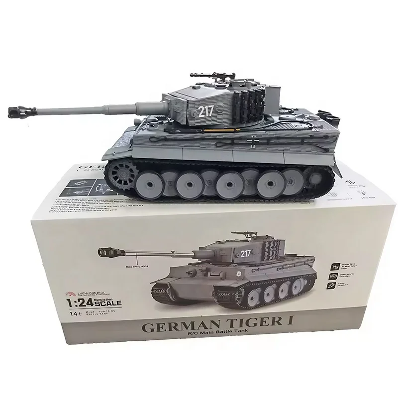 1:24 Scale Taigen RC Battle Tank Tiger I - IR Combat Toys