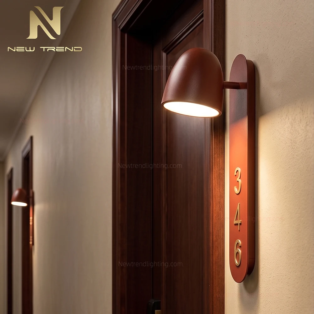 CPL-507 Bespoke LED Wall Sconce – Commercial Accent Lighting for Hotel Corridor & Guest Room Entry