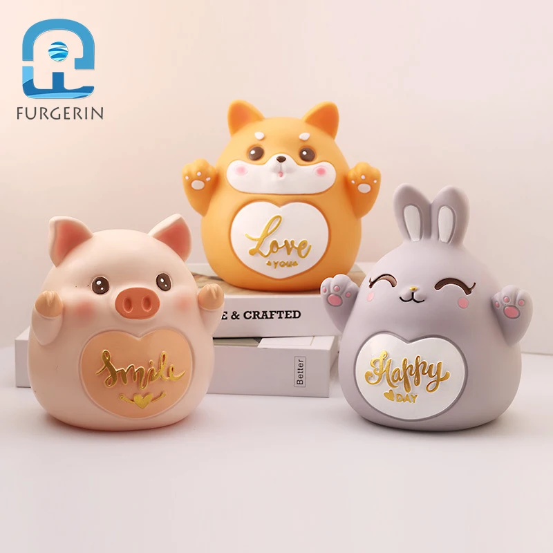 Прямая продажа от производителя, большая мультяшная копилка с динозавром, эмалированная большая емкость, копилка для животных, подарок для студентов, копилка