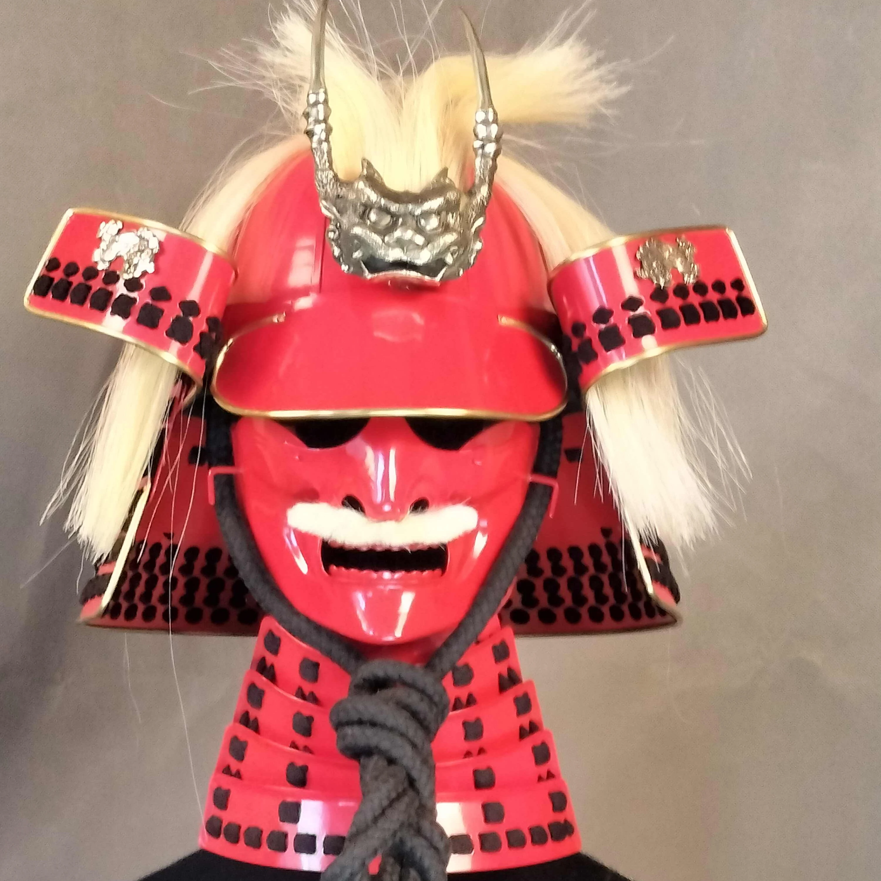 Samurai Props Japanese Traditional Samurai Armor Helmets Sanada Yukimura Armor ...