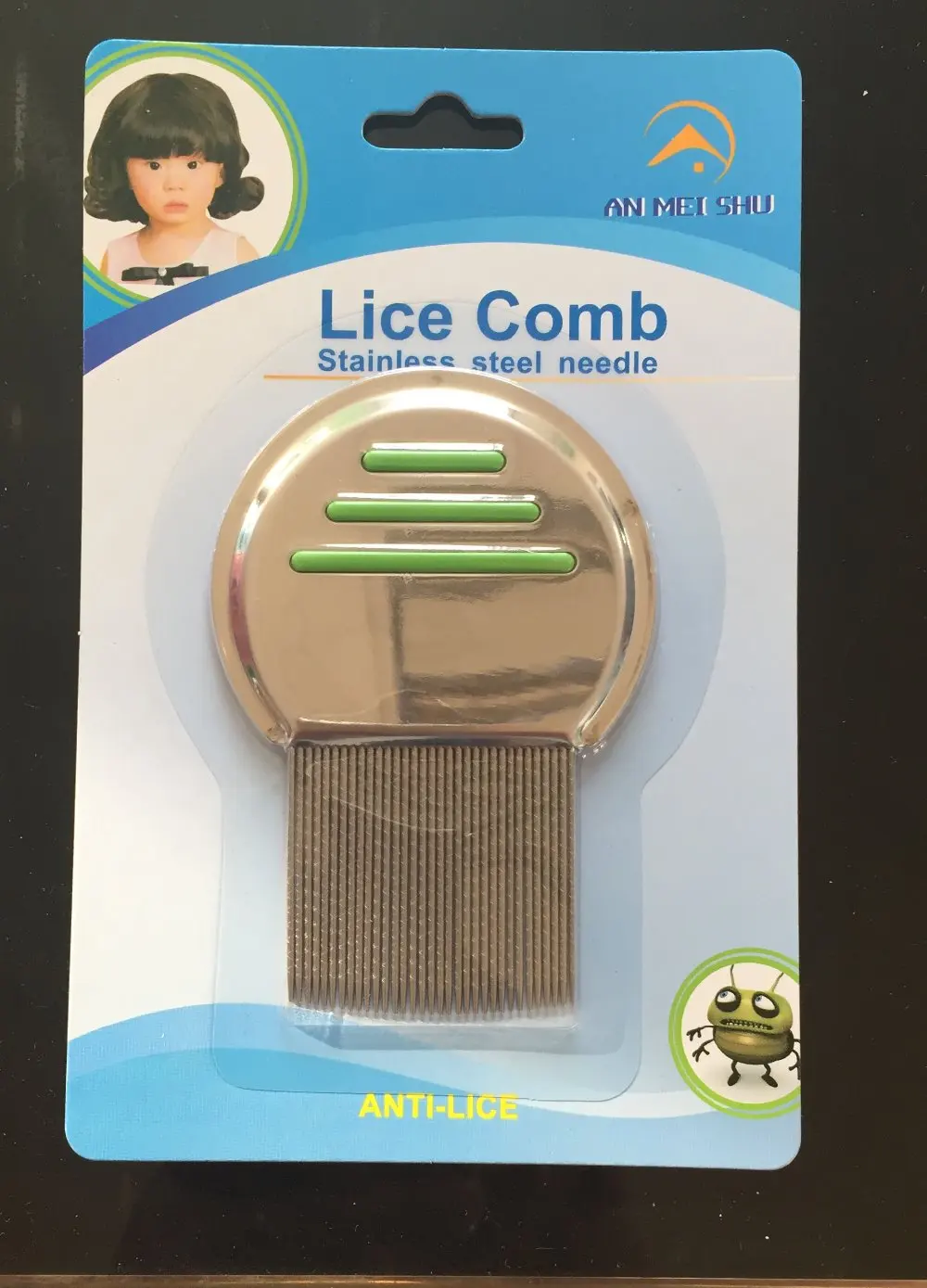 Lice Comb 304 Stainless Steel Head Nit Free Lice Comb Nit Free Lice