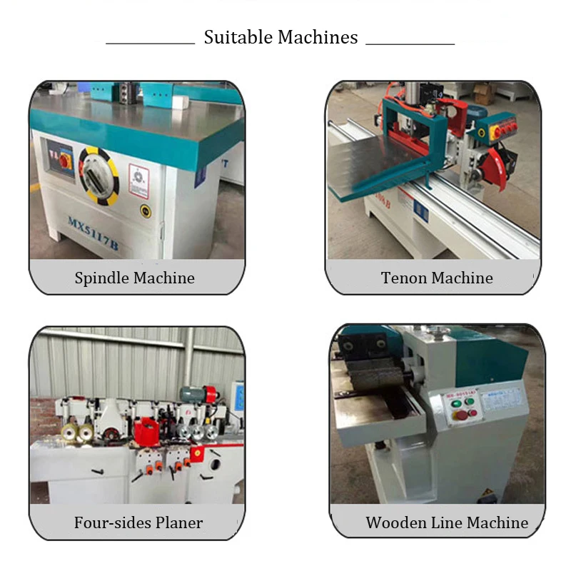 Wholesale Spindle Moulder Cutters And Knives Multiple Shapes Disposable