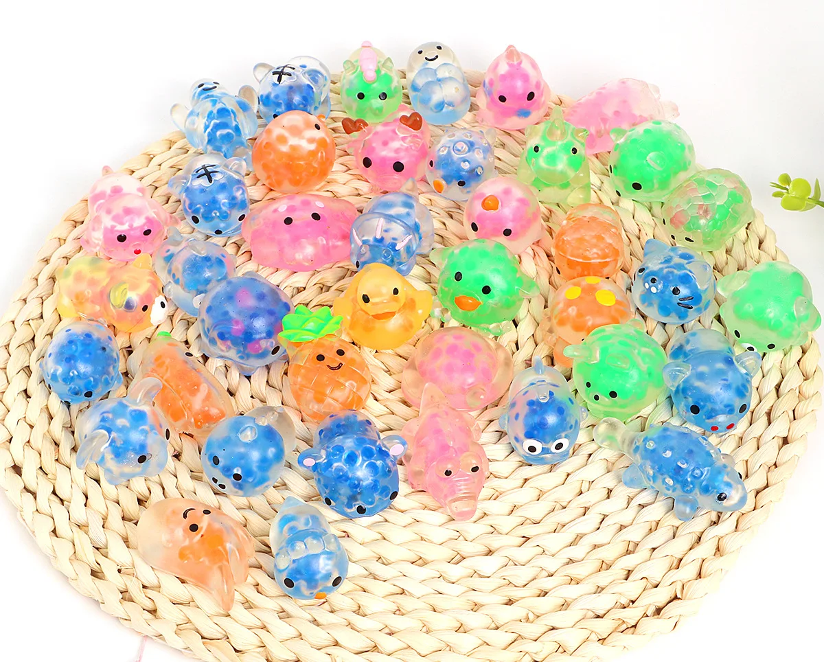 Pt Custom Christmas Squeeze Fidget Toys Squishy Mochi Stress Relief