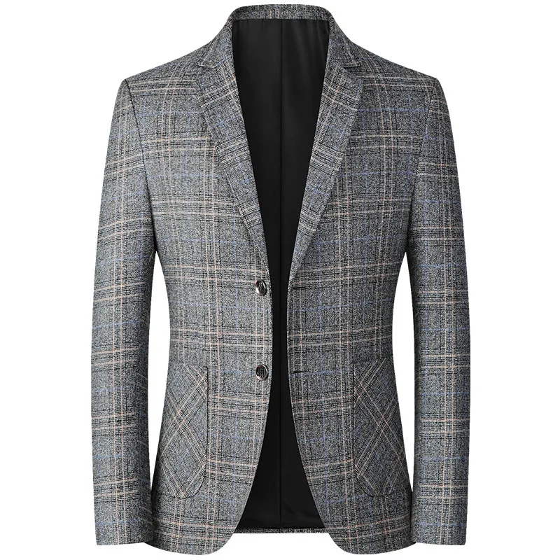 New Design Jacket Men's Casual Spring Thin Suit For Men_voghion.com