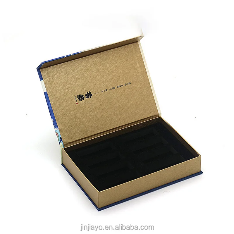 กล่องคลามเชลล์ (Clamshell) แบบแม่เหล็กคุณภาพสูงจากกระดาษ พร้อมโลโก้แบบกำหนดเอง กล่องบรรจุภัณฑ์ของขวัญที่พิมพ์ลายตามคำสั่ง