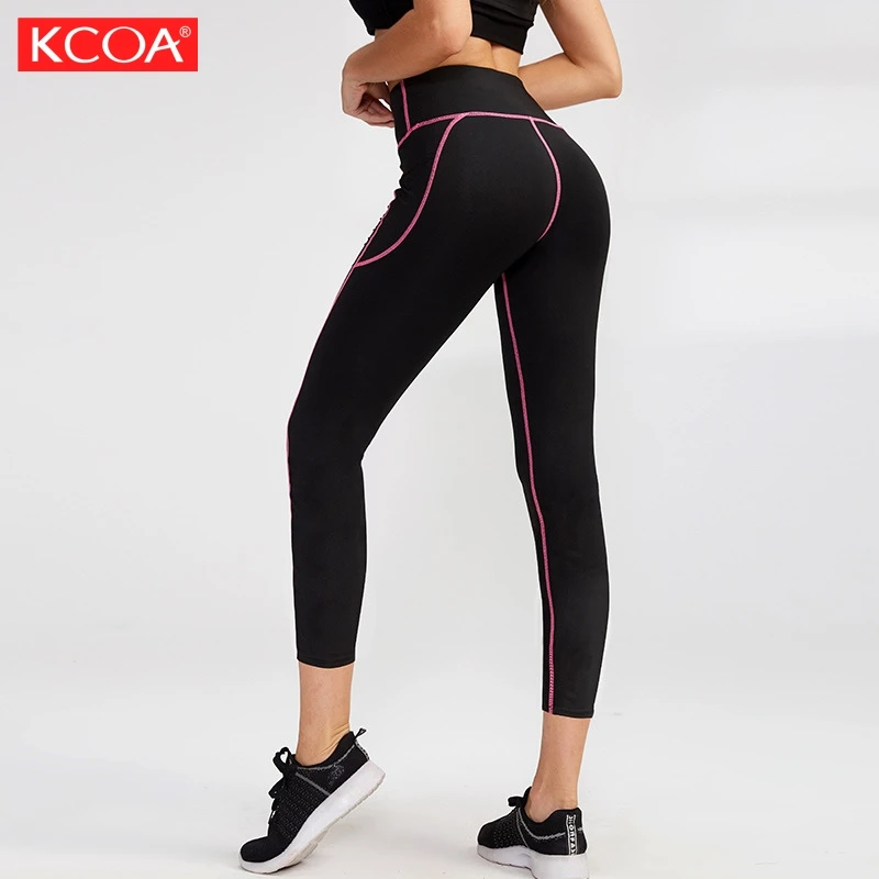 High Waist Tummy Control Butt Lifting Sport Compression Leggings for Women High Quality Capri Pants 2023