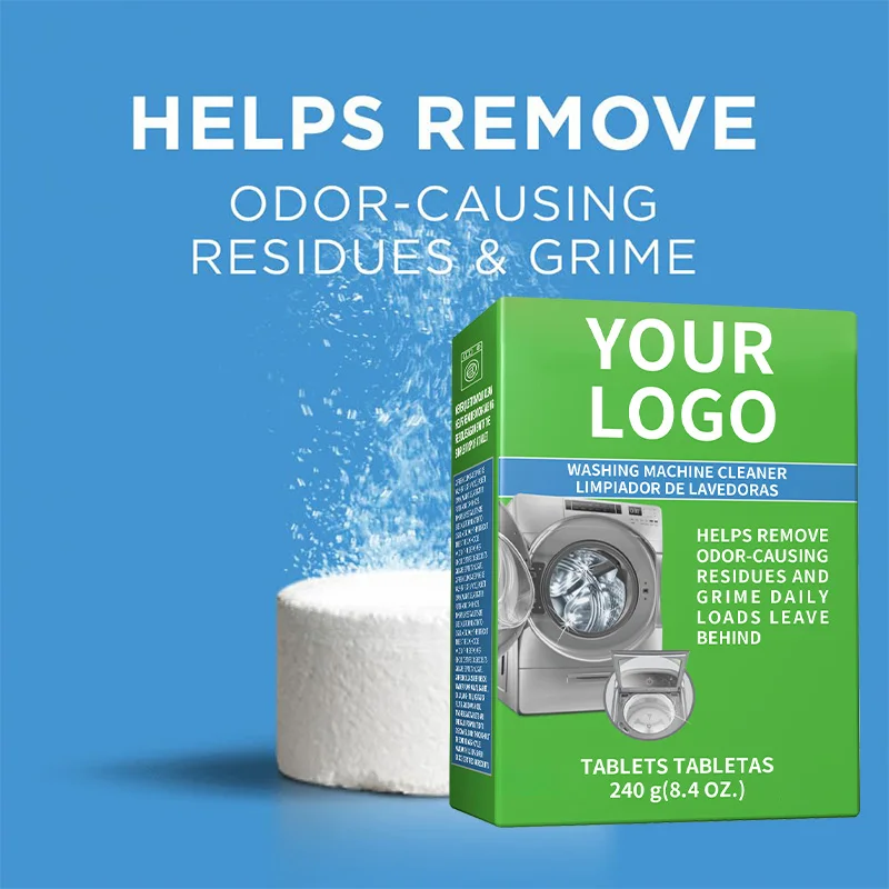 6 Tablets Cleans Front Load and Top Load Washers, Including HE Washing Machine Cleaning, Automatic Washing Machine Cleaner(pic4)