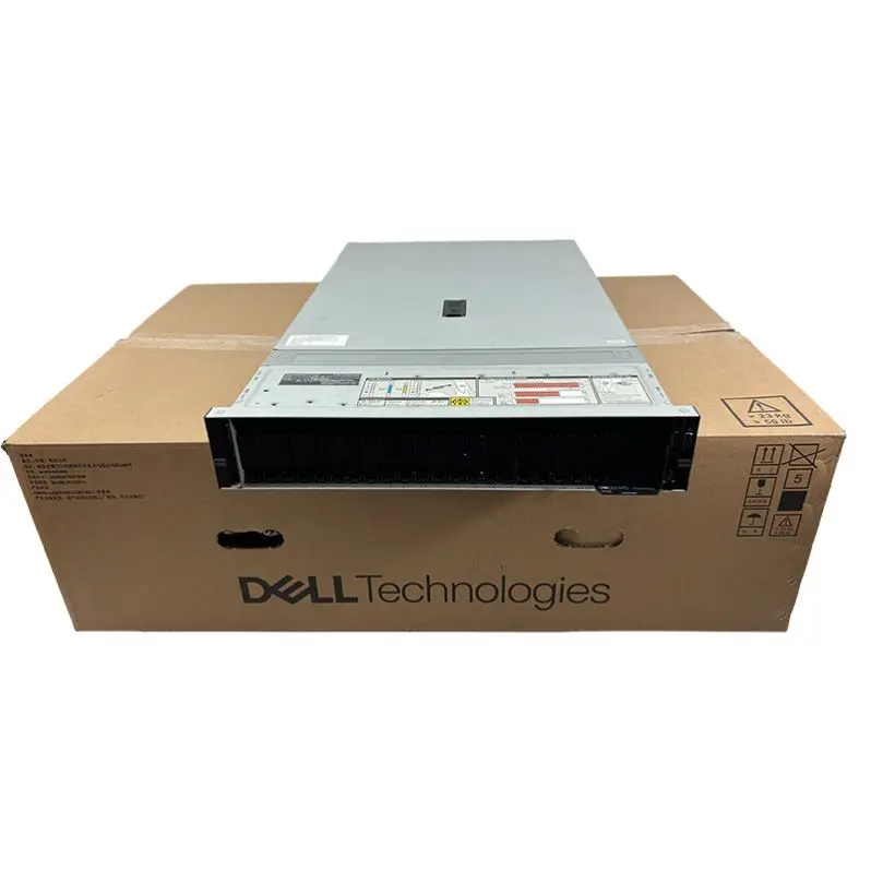 serveur Dell PowerEdge R760 d'origine datant de 2025, processeur Intel Xeon, mémoire RAM DDR5, disque SSD de 3,84 To