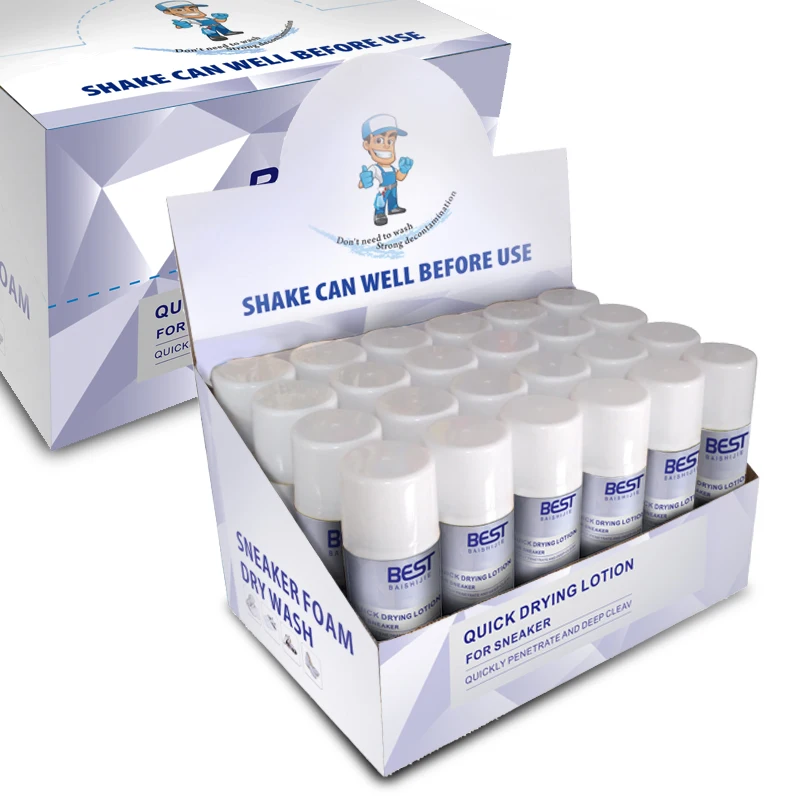 Спрей для очистки спортивной обуви с