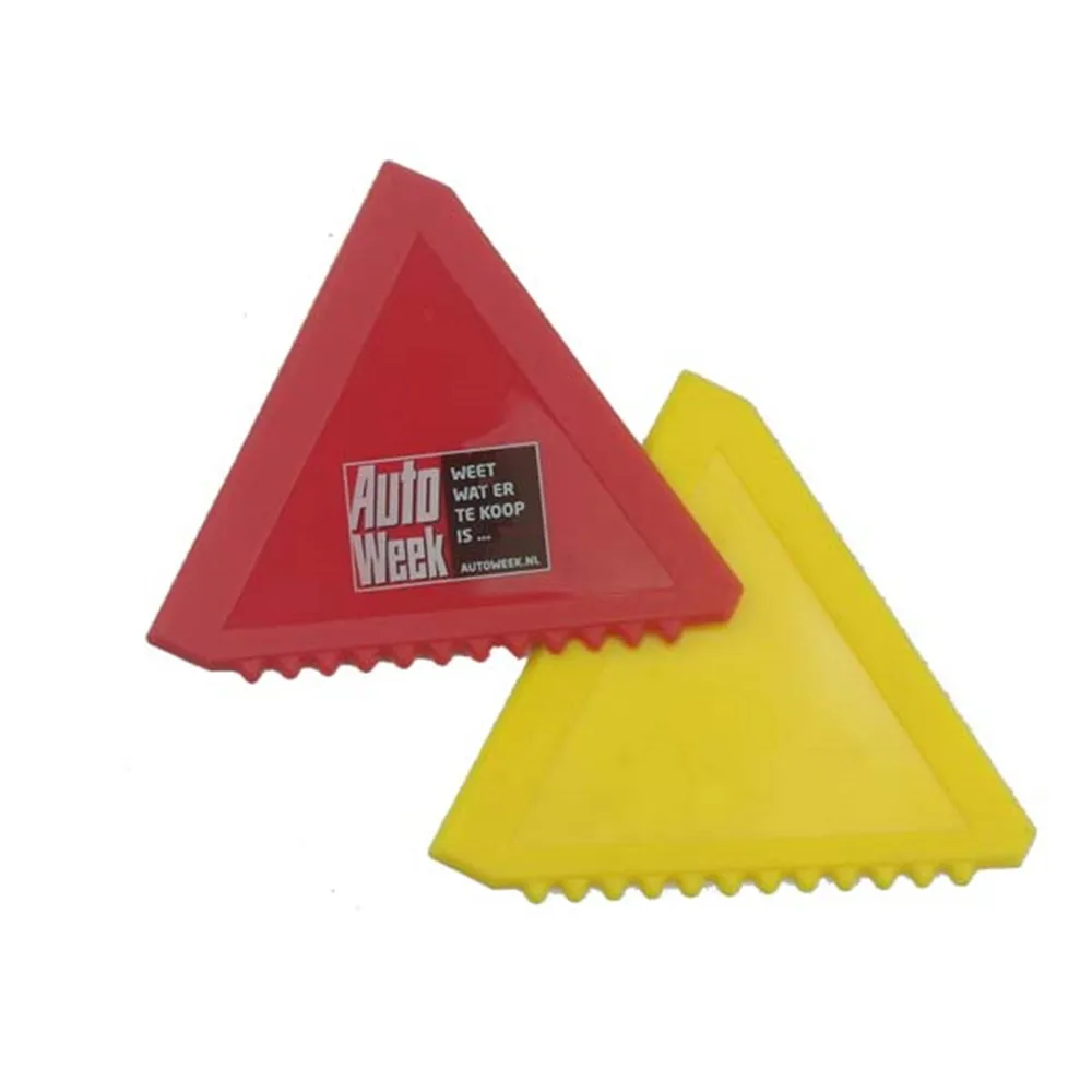 Promotional Custom logo Cheap Popular Mini Car Ice Scraper with Keychain