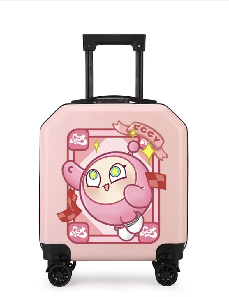 Hot Sale Unisex Print Patterns Children's School Cabin Luggage Kids Suitcase with Spinner Caster Kids Trolley Suitcase