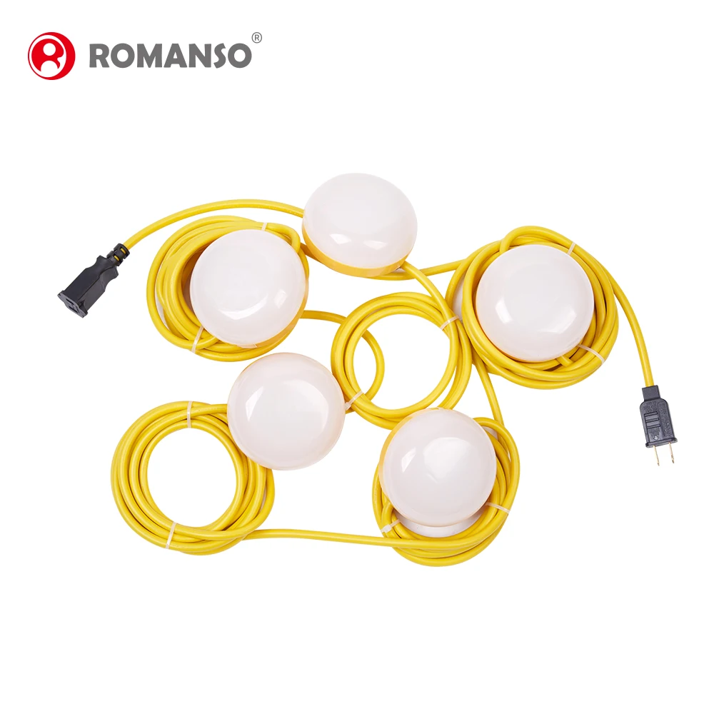 High Quality Custom Led String Lights Industrial Ip65 Waterproof Construction G40 String Light Outdoor Led Garden String Lights