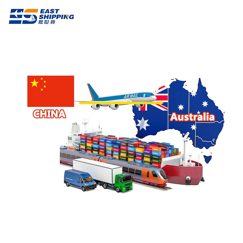 East Shipping Agent To Australia Chinese Freight Forwarder Sea Freight FCL LCL Container Shipping Clothes China To Australia