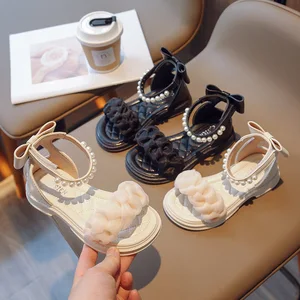 Korean Style Luxury Summer Sandals Girls Fancy
