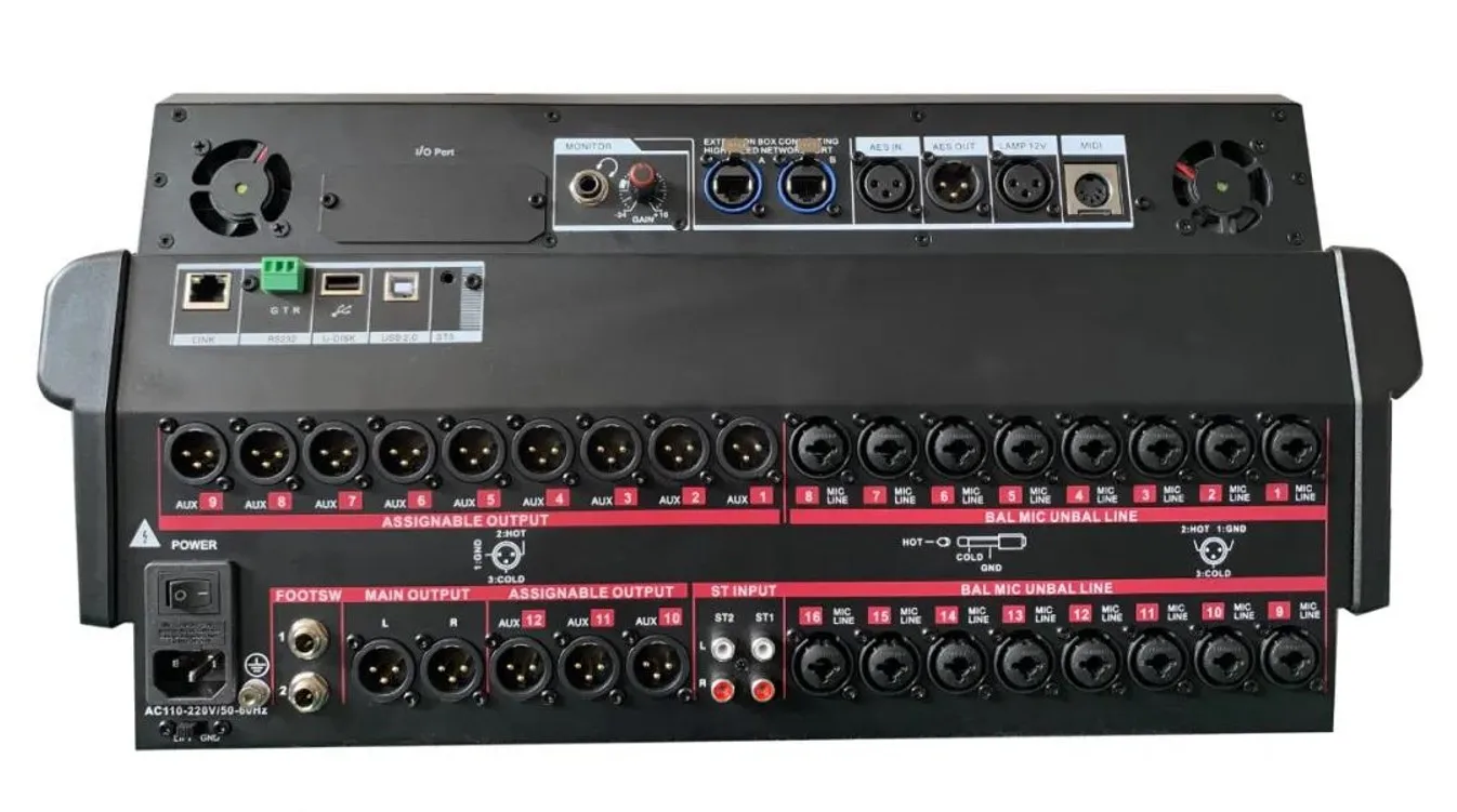 Hot MX-20 PLUS 20channels professional digital mixer console audio 