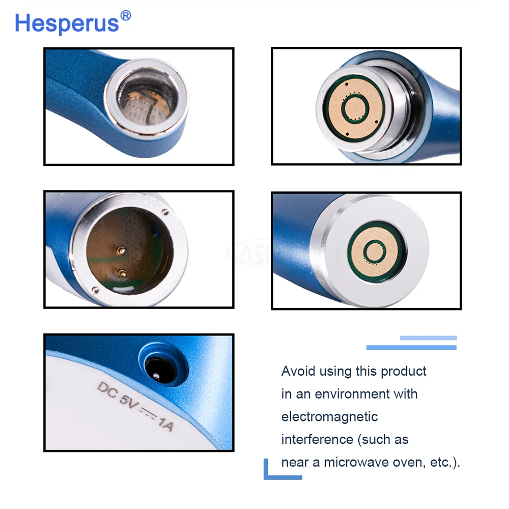 Multifunctional Curing Head Dental Wireless LED 1 Second Light Cure With 7 Tips Dentist Tools Equipment Resin Light Curing