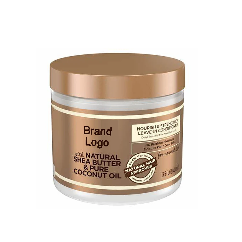 Органическое аргановое масло ши оставляет Кондиционер для вьющихся африканских