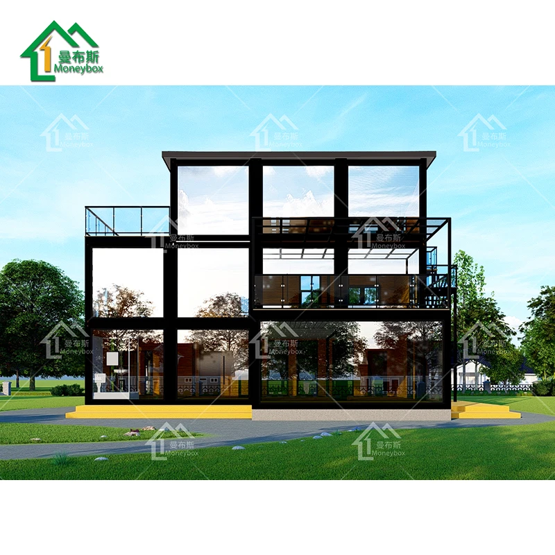 Sleeping Designed Modular Prefab Multi Story High Rise Container ...