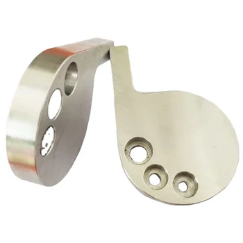 custom metal products anodized machining milling  mounted aluminium cnc blocks