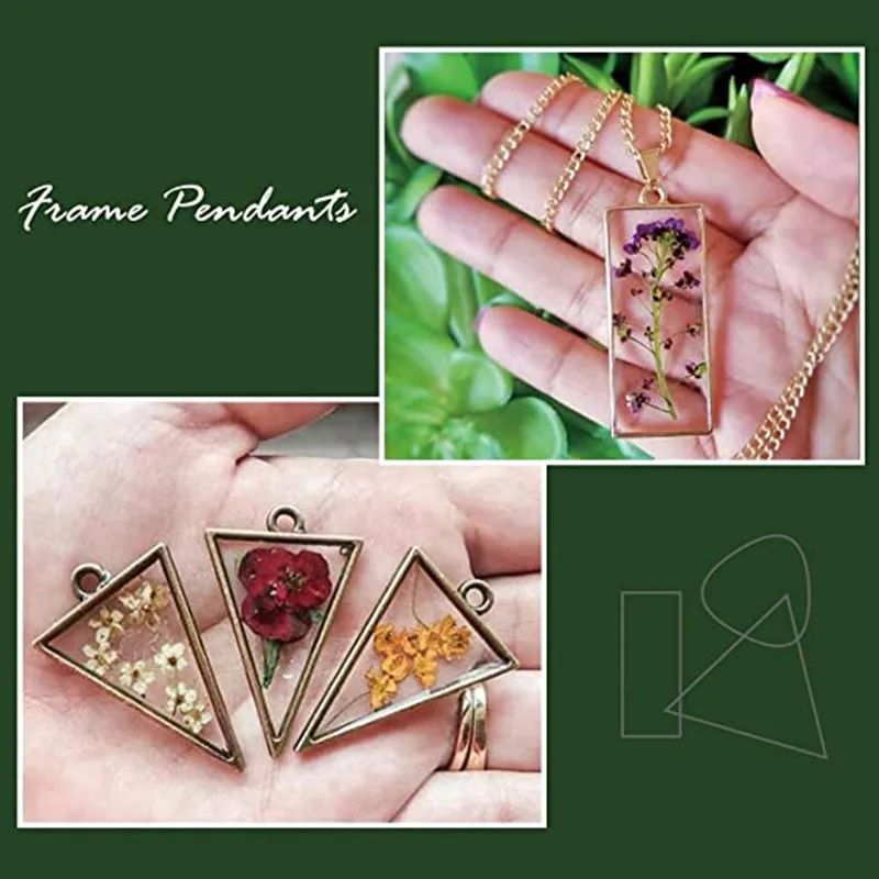 Frames Bezel Resin Jewelry, Open Bezels Resin Jewelry