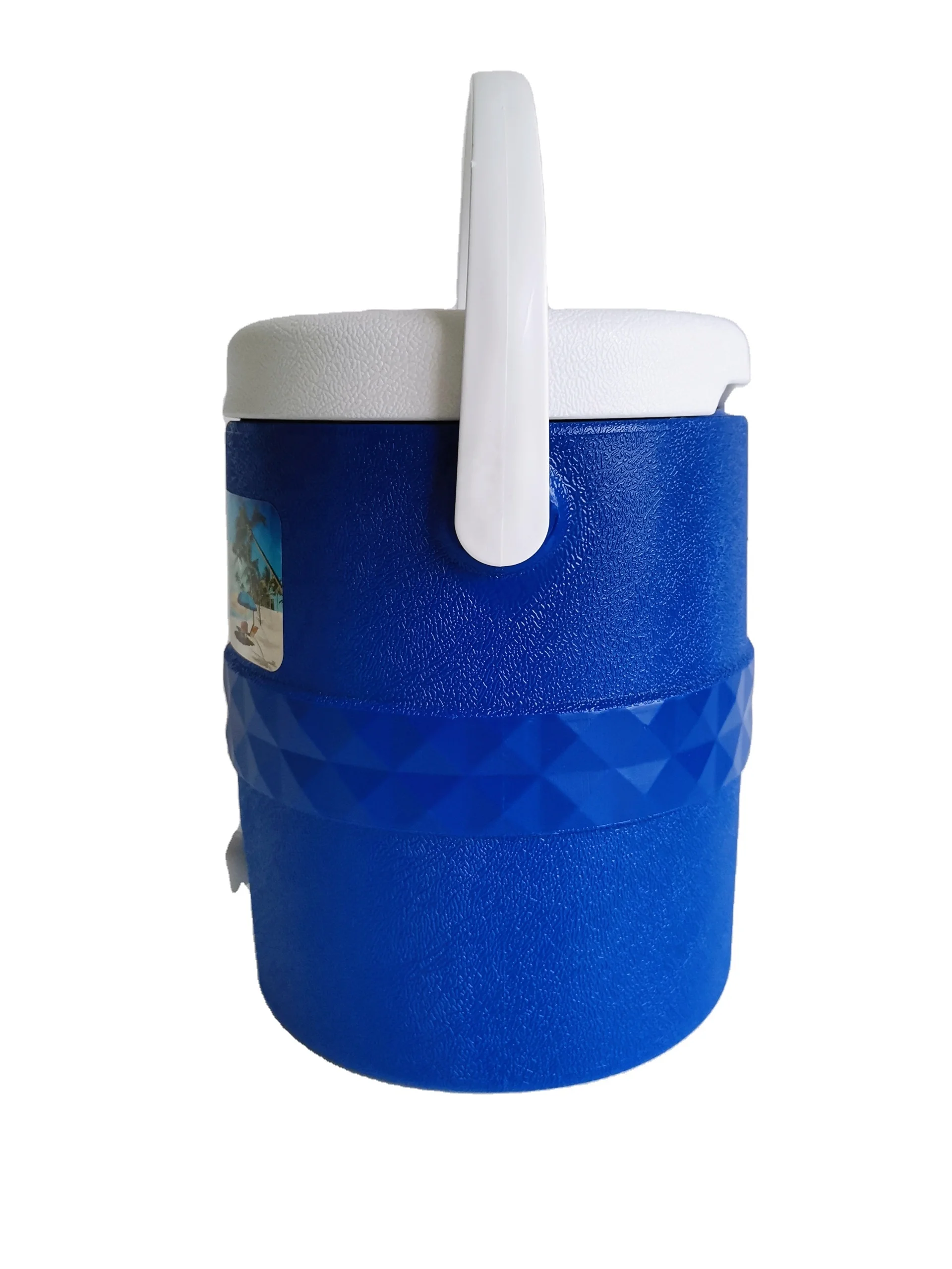 HS Plastic Cooler 8L Ice Cooler Box Chill Chest Ice Bucket for