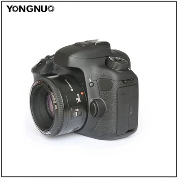 YONGNUO YN50mm F1.8 Large Aperture Auto Focus for D800 D300 D700 D3200 D3300 D5100 D5200 D5300 DSLR Camera Lens detail image