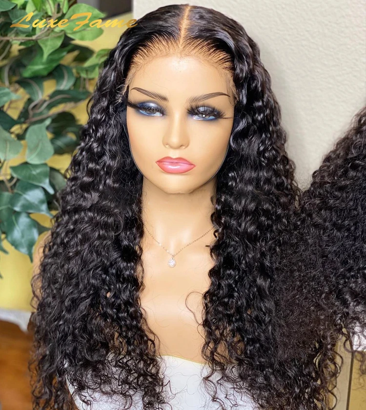 40 Inches Factory Cambodian Water Wave Full Lace Human Hair Wigs,Hd ...