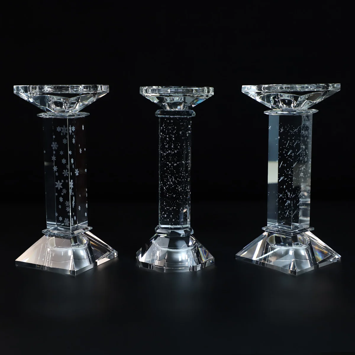 factory home decor candles jars european candlestick holders crystal candle holder centerpieces