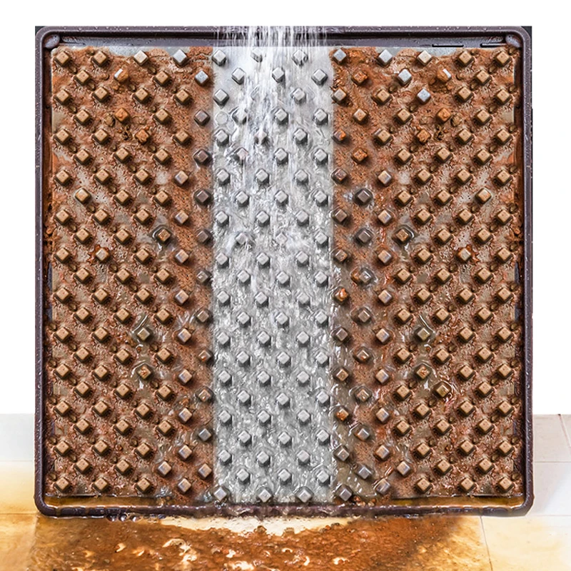 Optimizing Pva Material Clean and Dirt Shoe Sole Cleaning Floor Mat