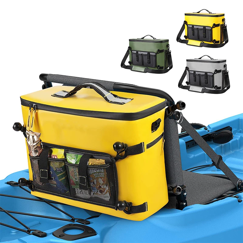 Waterproof Seat Back Cooler Bag Reliable Fishing Products Insulated