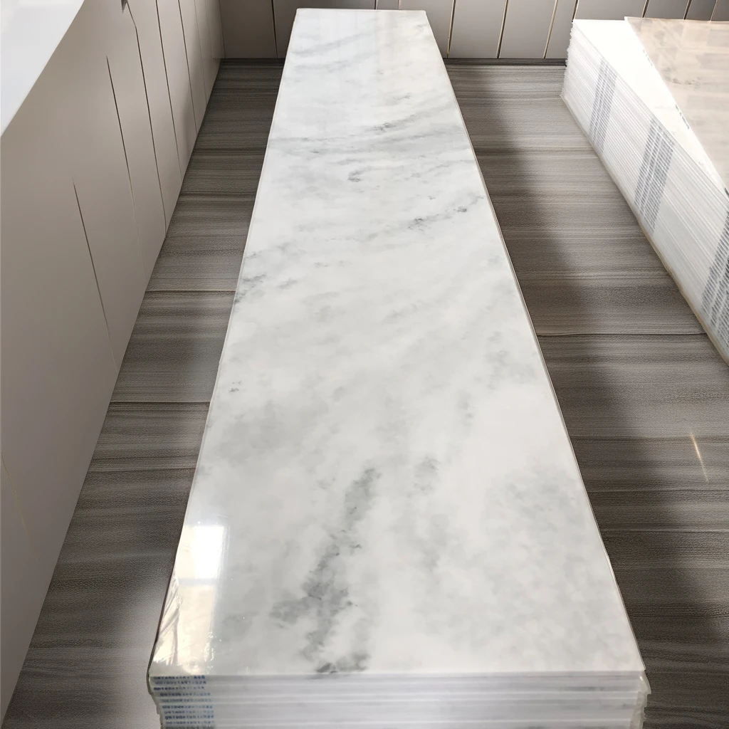 Factory Price Designer White Polyester Resin Acrylic Solid Surface Sheets for Kitchen Countertops