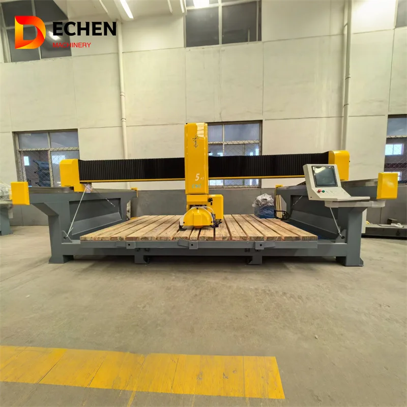 4+1 Cnc Bridge Saw Machine - Precision Cutting For Stone & Granite