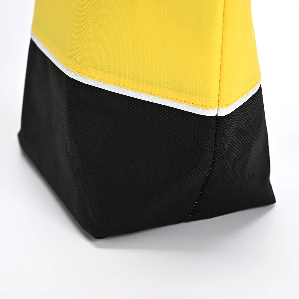 Custom Eco-Friendly Reusable RPET Material Foldable Tote Shopping Bag Fashionable Grocery Shopping Gift with Custom Logo factory