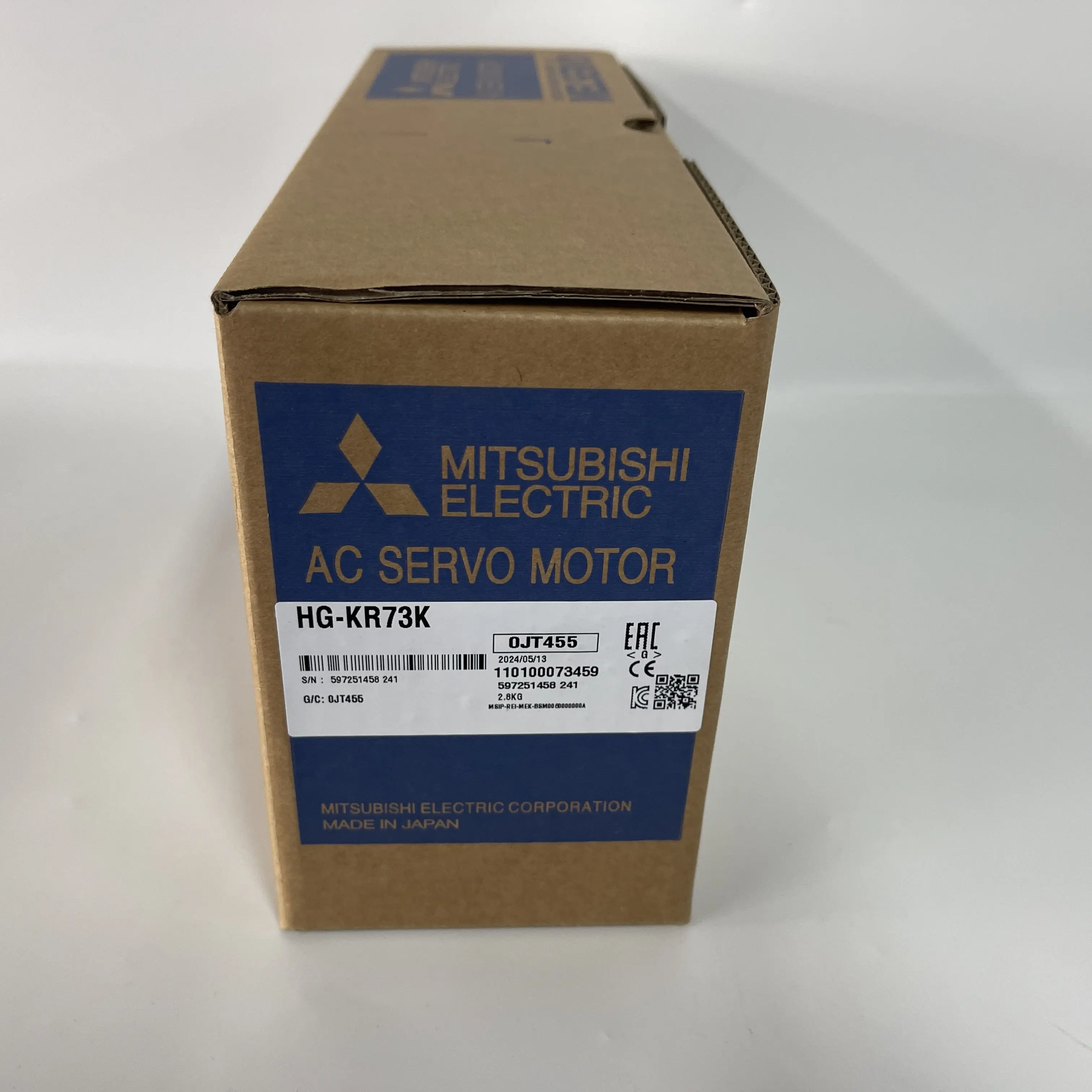 Mitsubishi AC Servo Motor HG-KR73K