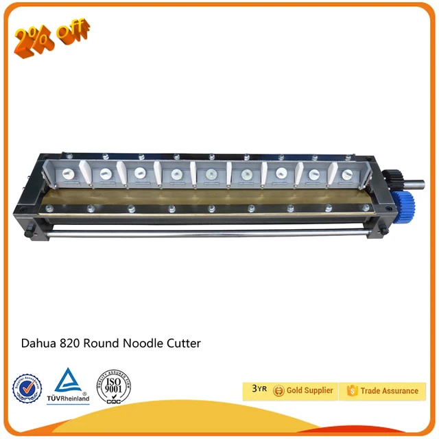 SUS304 Corrosion Resistant Dahua 820 Pack Noodle Cutter for Instant Noodle Production Line