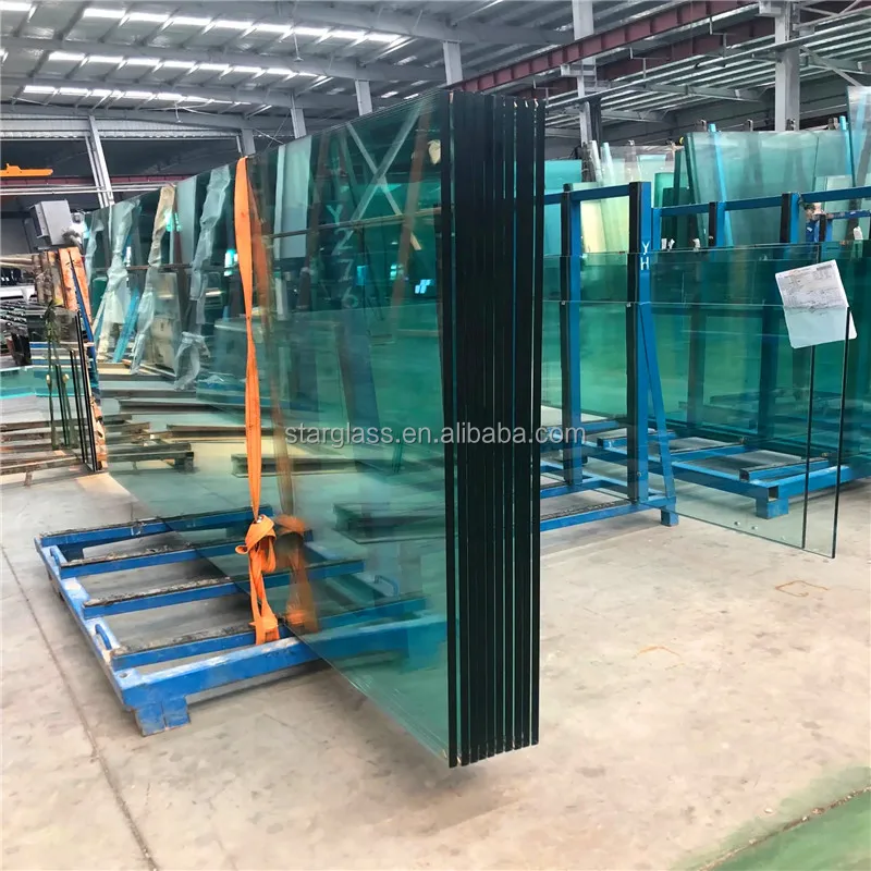 product wholesale 8mm 10mm 12mm tempered glass buildings outdoor staircase bathroom high strength clear float toughened safety glass-4