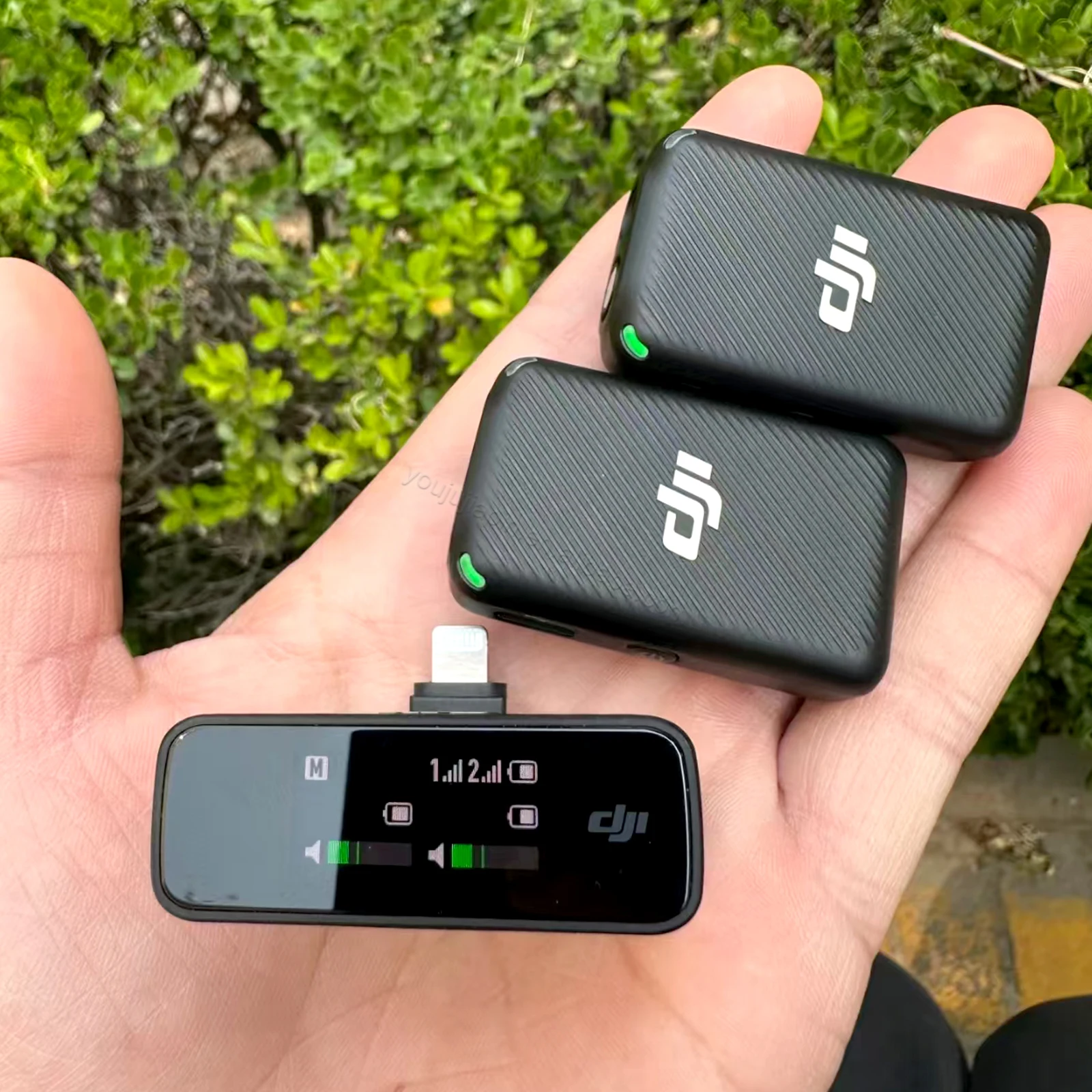 DJI Mic ワイヤレスマイクキット 伝送距離250m デュアルチャンネル録音
