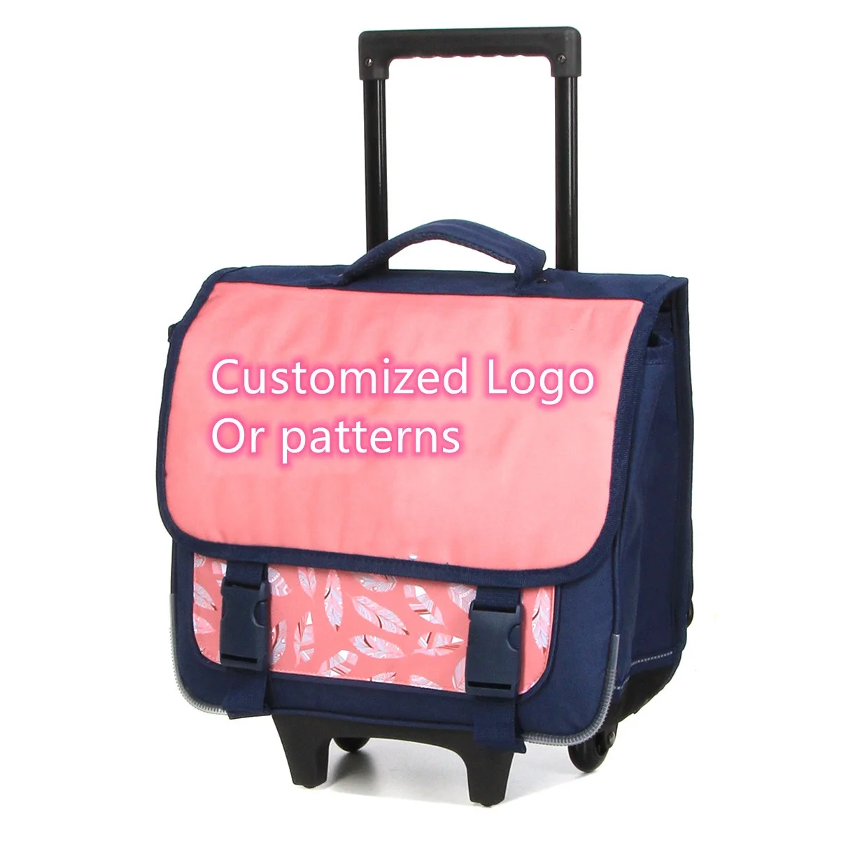 Cartable a Roulettes Pour Enfants Wheeled School Rolling Backpack