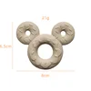 donut de color caqui